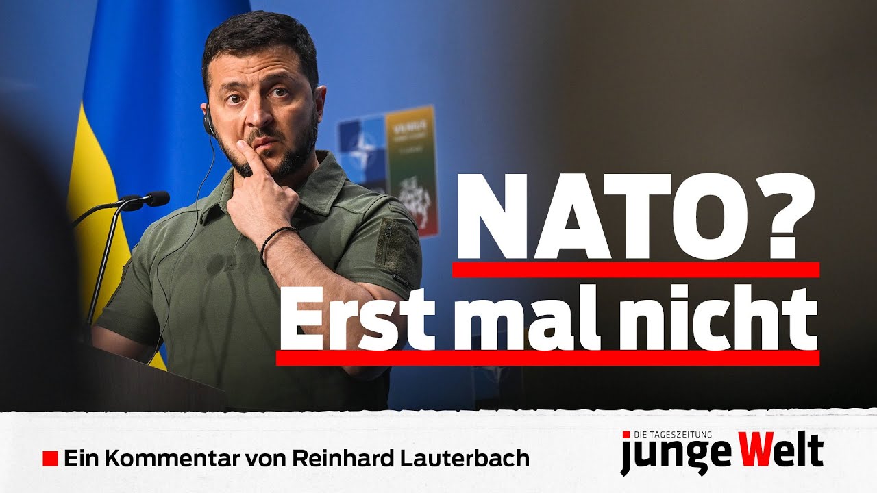 Die Ukraine kann sich einen NATO-Beitritt für Jahre abschminken