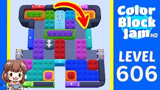 Soluzione del Livello 606 di Color Block Jam