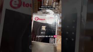 ADAPTADOR DUO ETOUCH® WIFI 150MBPS +BLUETOOTH 4.0