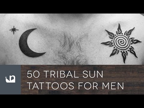50 Tribal Sun Tattoos For Men | Video & Photo