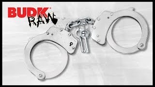 Police Handcuffs Double Locking Chrome Finish
