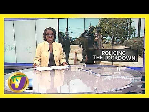 Jamaica's Police Commissioner Tours St. Catherine During Lockdown TVJ News April 2 2021