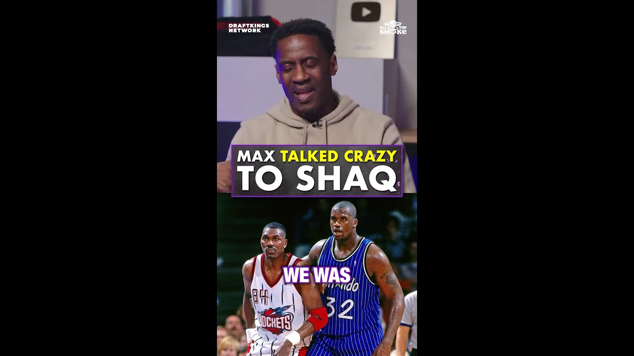Mad Max wanted ALL the smoke with Young Shaq in the '95 Finals 😳💥