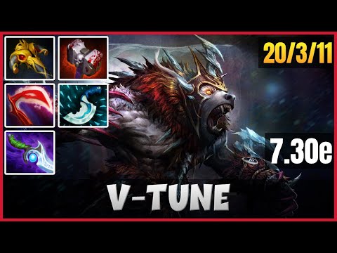 [PRO] V-Tune the Ursa Dota 2 Patche 7.30e | Dota 2 Learn Gameplay
