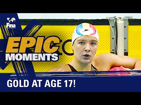 17-year-old Diana Mocanu wins Gold in an EPIC race! | Fukuoka 2001 | FINA World Championships