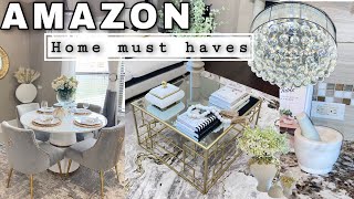 AMAZON HOME MUST HAVES 2025 | Favorite Amazon Home Decor | AMAZON FURNITURE | AMAZON KITCHEN