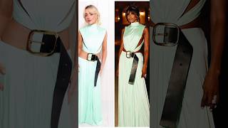 Who Wore It Better?Sabrina Carpenter or Naomi Campbell|Loewe menswear show#sabrina#naomi #shorts