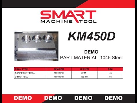 SMART MACHINE TOOL KM 450D Drilling & Tapping Centers | 520 Machinery Sales LLC (1)
