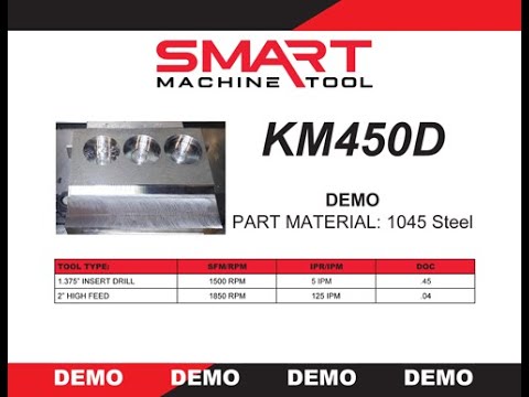 SMART MACHINE TOOL KM 450D Drilling & Tapping Centers | Hillary Machinery LLC (1)