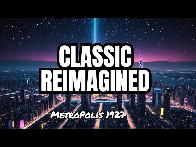 Vídeo relacionado con Wee Blue Coo Movie Film Metropolis Sci Fi Drama Dystopia Utopia Lang Impresión del Arte 12 x 16 Pulgadas