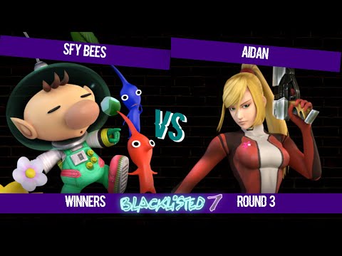 Blacklisted 7 WR3 - sfy bees (Olimar) vs Aidan (Zero Suit Samus)