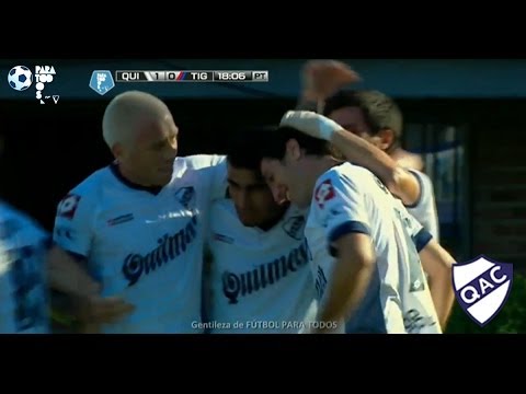 Gol Romero. Quilmes 1 Tigre 0. Final 2014. Fecha 5. Fútbol Para Todos.