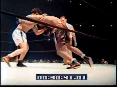 Jake LaMotta in the amateurs - 1939 colorized