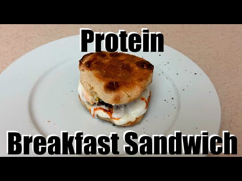 Protein Breakfast Sandwich - Ersatz Recreations (A More Healthful Egg McMuffin?)