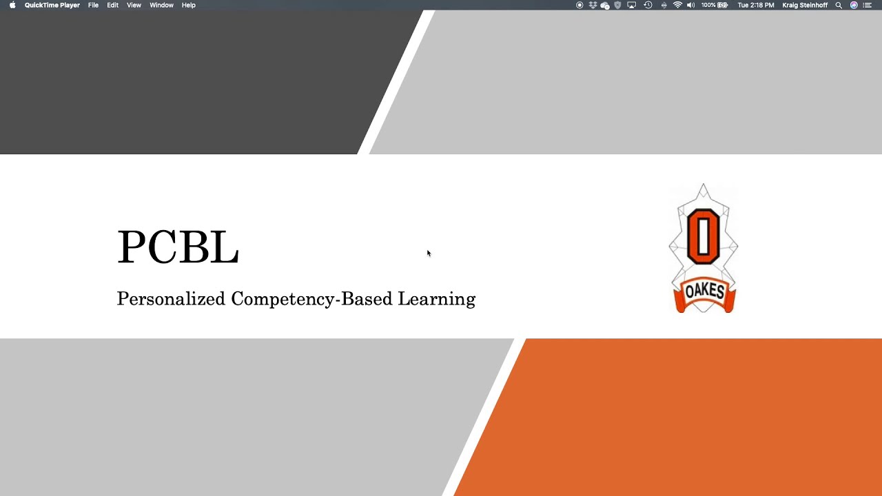 Personalized Competency-Based Learning Information