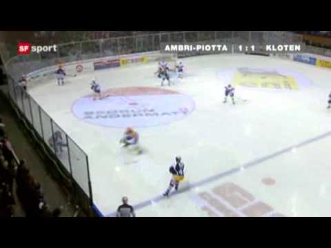 3. Runde 15.09.09 Ambri - Kloten 1 : 2