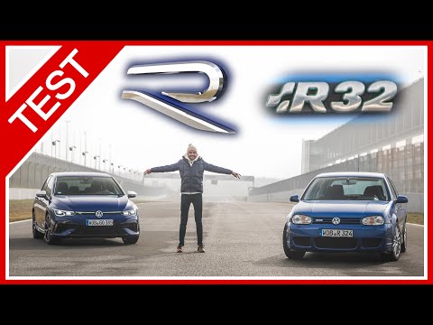 Mit dem VW Golf 8 R auf die RENNSTRECKE! Vergleich VW Golf R32 - Oschersleben, Review, Fahrdynamik