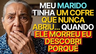 MEU MARIDO TINHA UM COFRE QUE NUNCA ABRIU... QUANDO ELE MORREU EU DESCOBRI PORQUÊ