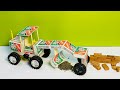 How To Make Matchbox JCB Truck At Home Dc Motor Project