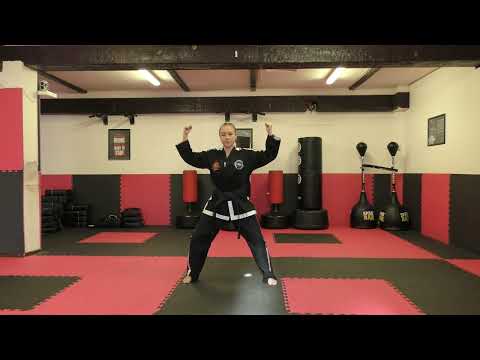 TOI-GYE TUL STEP BY STEP 7TH ITF TAEKWONDO PATTERN