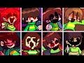 Friday Night Funkin' - Megalo Strike Back but everytime it's Chara turn a Different Skin Mod is used
