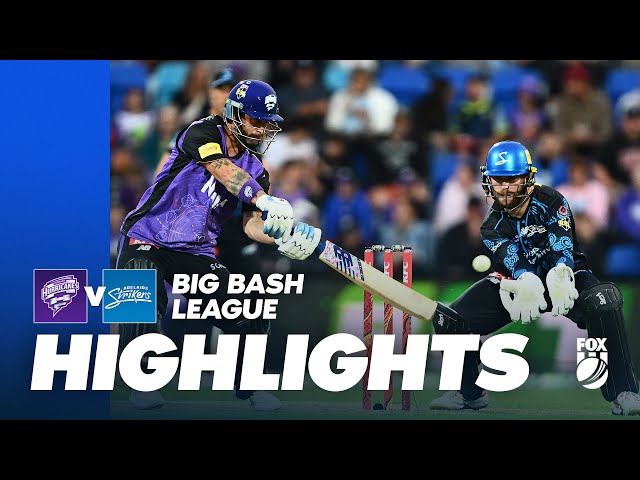 Hobart Hurricanes v Adelaide Strikers | Full Match Highlights | Fox Cricket