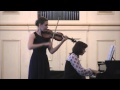 С.Барбер, Концерт для скрипки с оркестром, II и III чч. (Дарья Ончукова ...