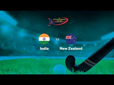 Match 9 Sultan of Johor Cup 2023 – India v New Zealand (Pool B)