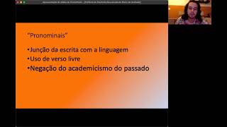 Análise e leitura de "Pronominais" de Oswald de Andrade