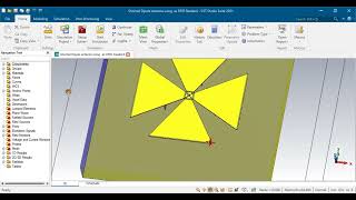 shorted dipole antenna as RFID reader using cst for  900MHz 950MHz  with CST