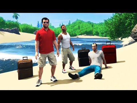 GTA 5 - Michael, Trevor & Franklin go on HOLIDAY!