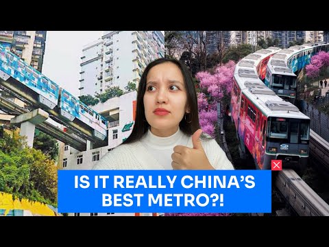 You Won’t Believe This Metro In CHINA exists! CHONGQING METRO