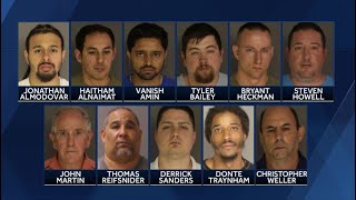 11 arrested in sex trafficking sting in Cumberland County