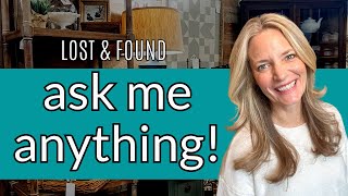 You asked the questions and I answered! Antique booth tips, how to run an online store, and more!