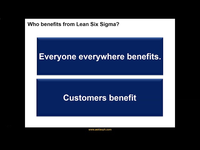 Exploring the Benefits of Lean Six Sigma for Individuals and ...