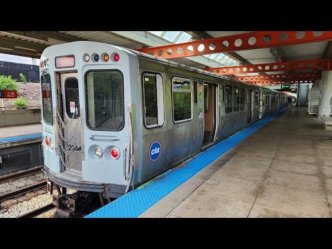 [4K] – Full Ride – Chicago Transit Authority's Orange Line
