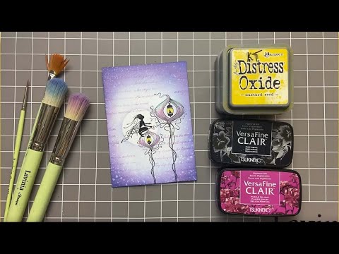 Nia Glows by Karen Telfer - A Lavinia Stamps Tutorial