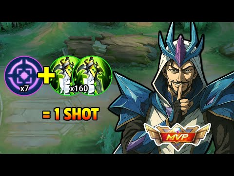 KHALEED NEW ONE SHOT BUILD & EMBLEM!!💀 | THIS DAMAGE SHOULD BE ILLEGAL! (100% BROKEN) - MLBB