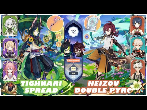 ABYSS 3.5 - C2 Tighnari & C1 Heizou Double Pyro