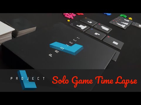 Project L Board Game Solo Mode Played in Less than a Minute!
