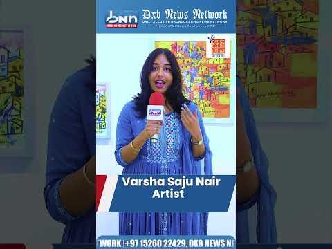 Artist Vasha Saju Nair Honors Laitu Uncle | Color Man of Dubai Felicitation at DIAC | DxbNewsNetwork