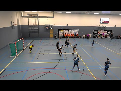 Tweede helft Beker ZVC Veenendaal 1 - Heracles Almelo Futsal 1.
