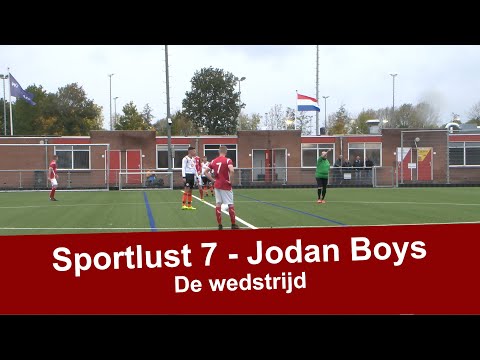 De wedstrijd Sportlust 7 - Jodan Boys