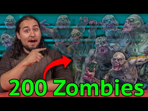 I MADE 200 Zombies for Warhammer Halloween