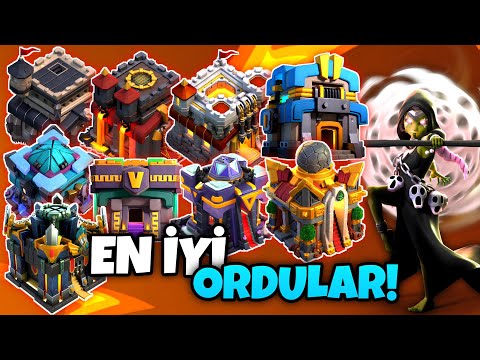 BEST ARMIES FOR ALL MUNICIPALITIES!? (Detailed and Linked) - Clash of Clans