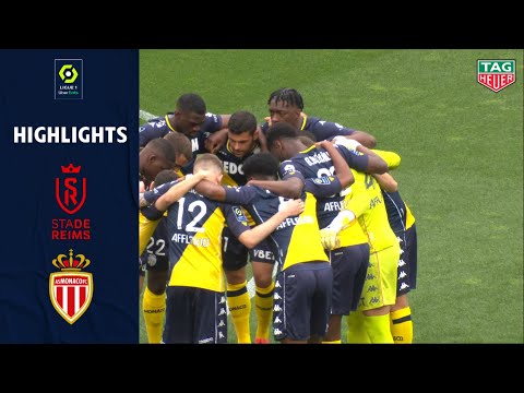 STADE DE REIMS - AS MONACO (0 - 1) - Highlights - (SdR - ASM) / 2020-2021