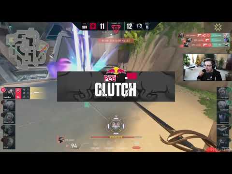 Shroud reacts to Zombs insane clutch | Sentinels VS Team Liquid