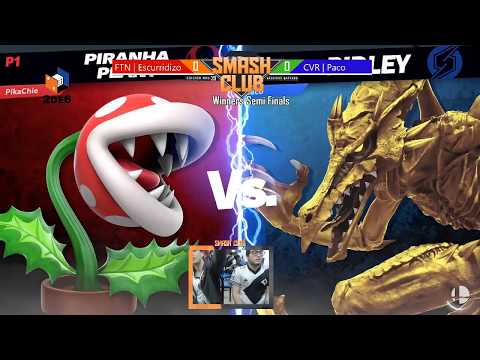Smash Club #39 - Escurridizo (Piranha Plant) vs Paco (Ridley) - Winners Semi Finals