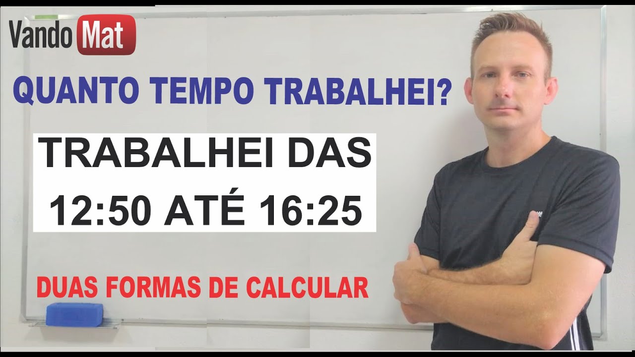 QUANTAS HORAS TRABALHEI? / COMO SUBTRAIR HORAS #horas #tempo