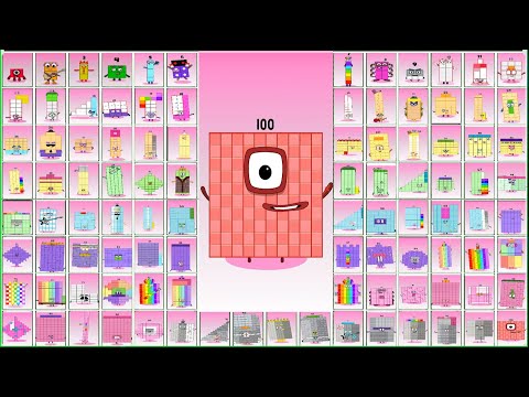 MY Sprunki OC ALL Numberblocks 01 to 100